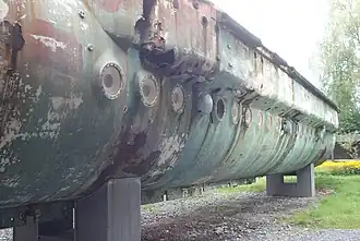 Туристический и научно-исследовательский мезоскаф «Огюст Пикар» в музее