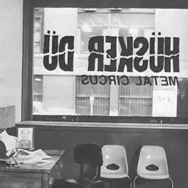 Обложка альбома Hüsker Dü «Metal Circus» (1983)