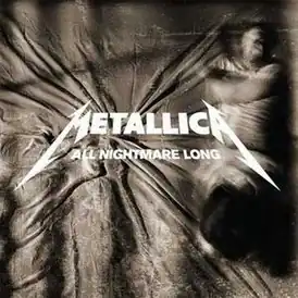 Обложка сингла Metallica «All Nightmare Long» (2008)