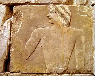 Рельеф Мечена из его гробницы в Саккаре.
Берлинский египтологический музей