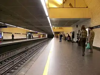 Платформа Синей линии