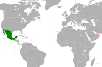 Мексика и ОАЭ