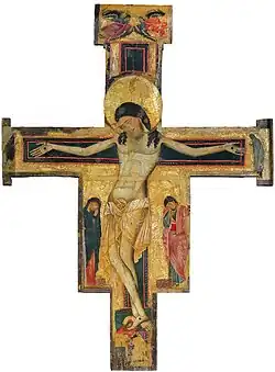 7. Микеле ди Бальдовино. Расписной крест. Вторая пол. 13в., Рильоне (Пиза), ц. святых Ипполита и Касьяна.