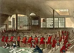 Ручная сортировка почты (Лондон, 1808)