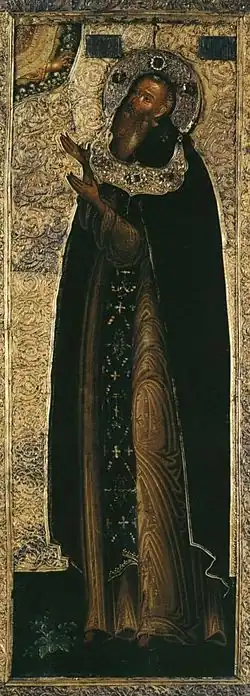 «Святой Михаил Малеин» (XVII век) — к вступлению на престол Михаила Фёдоровича