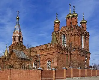 Церковь Михаила Архангела в посёлке Шмидта