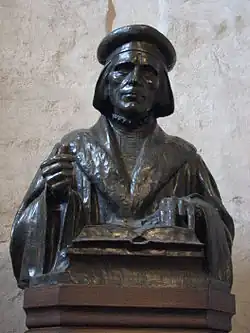 Бронзовая копия верхнего бюста Агриколы в Турку, 1910