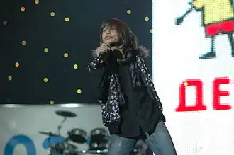 Михаил Пунтов на «Дискотеке „Детского радио“» в Санкт-Петербурге