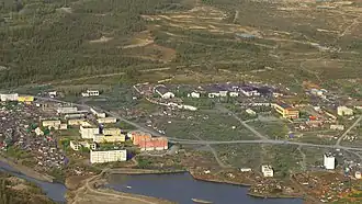 Вид с высоты птичьего полёта на Берелёх