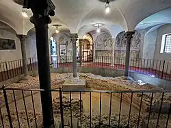 Раскопки раннехристианской крипты