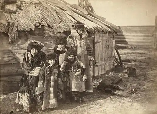 Группа минусинских татар&nbsp;— хакасов. Начало XX века