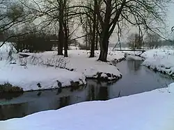 Мирожка. Вдали&nbsp;— Мирожский мост