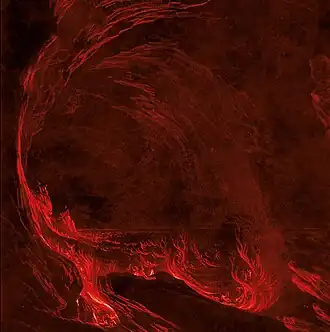 Обложка альбома Misþyrming «Söngvar elds og óreiðu» (2015)