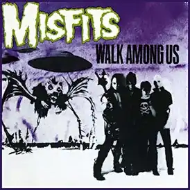Обложка альбома The Misfits «Walk Among Us» (1982)