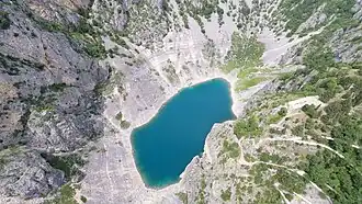 Аэрофотосъёмка озера летом 2015 года