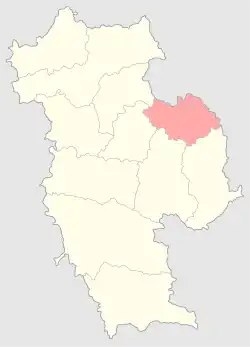 Мстиславский уезд на карте