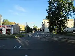 Вид от улицы Ивана Черных