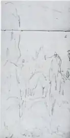 D167. Рисунок портала собора