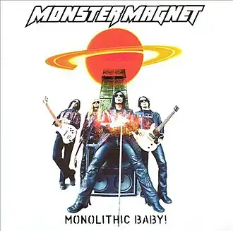 Обложка альбома Monster Magnet «Monolithic Baby!» (2004)