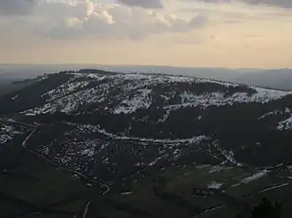 Гора Лауро зимой