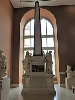 Памятник сердцу герцога Генриха I Лонгвильского. 1661-1663. Из Орлеанской капеллы церкви монастыря целестинцев в Париже, разрушенной во время Революции. Лувр, Париж