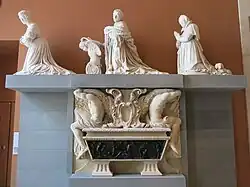 Надгробие Жаку-Огюсту де Ту в Париже (разрушено в 1807). Реконструкция. Лувр, Париж