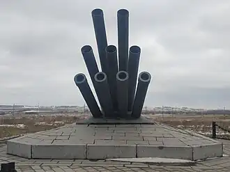Памятник артиллеристам батареи «А»