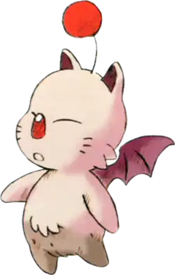 Концепт-арт мугла из Final Fantasy IX