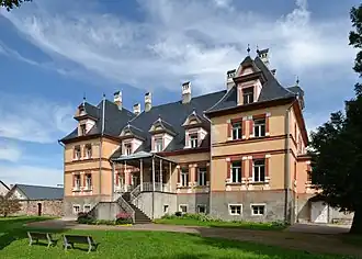 Главное здание мызы Мойзекац (Моосте)