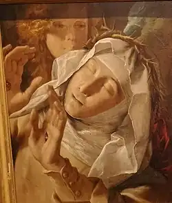 Экстаз святой Екатерины. Ок. 1610. Дерево, масло. Кастелло Урсино. Катания, Сицилия