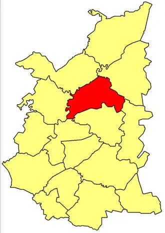 Москакасинское сельское поселение на карте