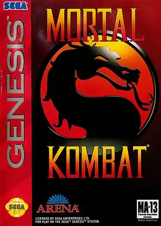 Обложка североамериканского издания игры для Sega Genesis