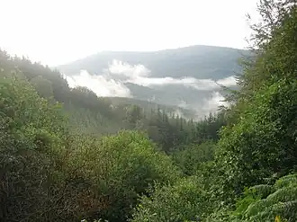 Вид на горы Морван