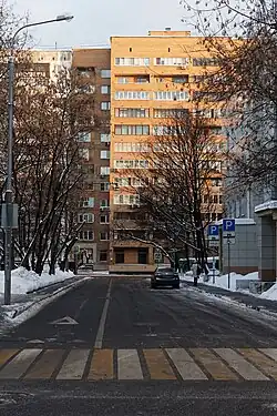 Палочный переулок, вид на Суворовскую