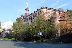 Рождественский монастырь, вид с Трубной площади