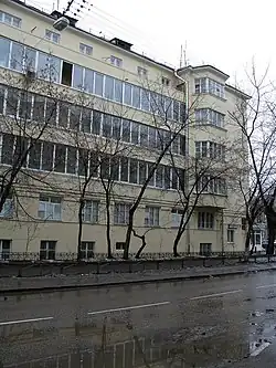 ОМВД, выходящее на ул. 10-летия Октября (ул. Усачёва, д. 62, стр. 1)