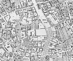 На карте Москвы