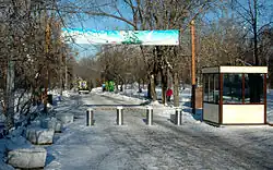 Вид проезда от улицы Косыгина