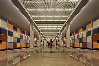 Станция в апреле 2016 года