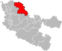 Бузонвиль на карте