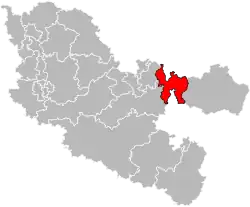 Саргемин на карте