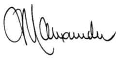 Изображение автографа