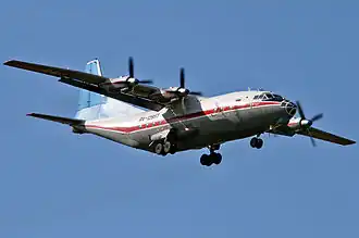 Разбившийся самолёт за 4 дня до катастрофы