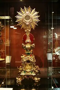 Mонстранц. XVIII в. Португалия. Национальный музей древнего искусства, Лиссабон