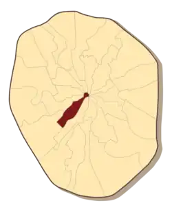 Ленинский район на карте 1978 года