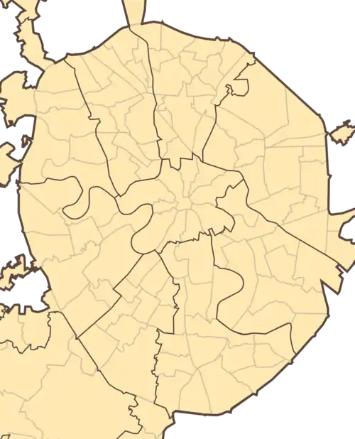 Москва в границах МКАД