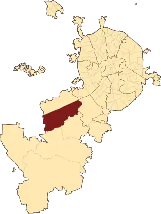 Филимонковский на карте