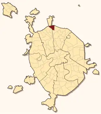 Лианозово на карте