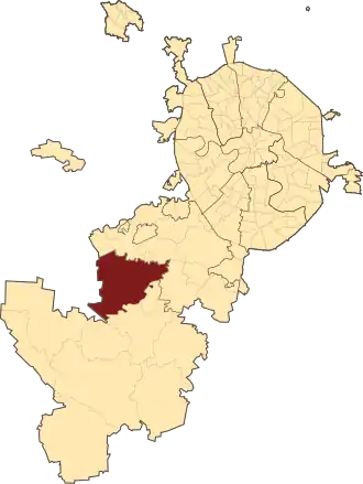 Первомайское на карте