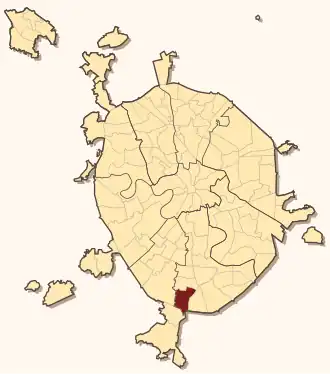 Чертаново Южное на карте